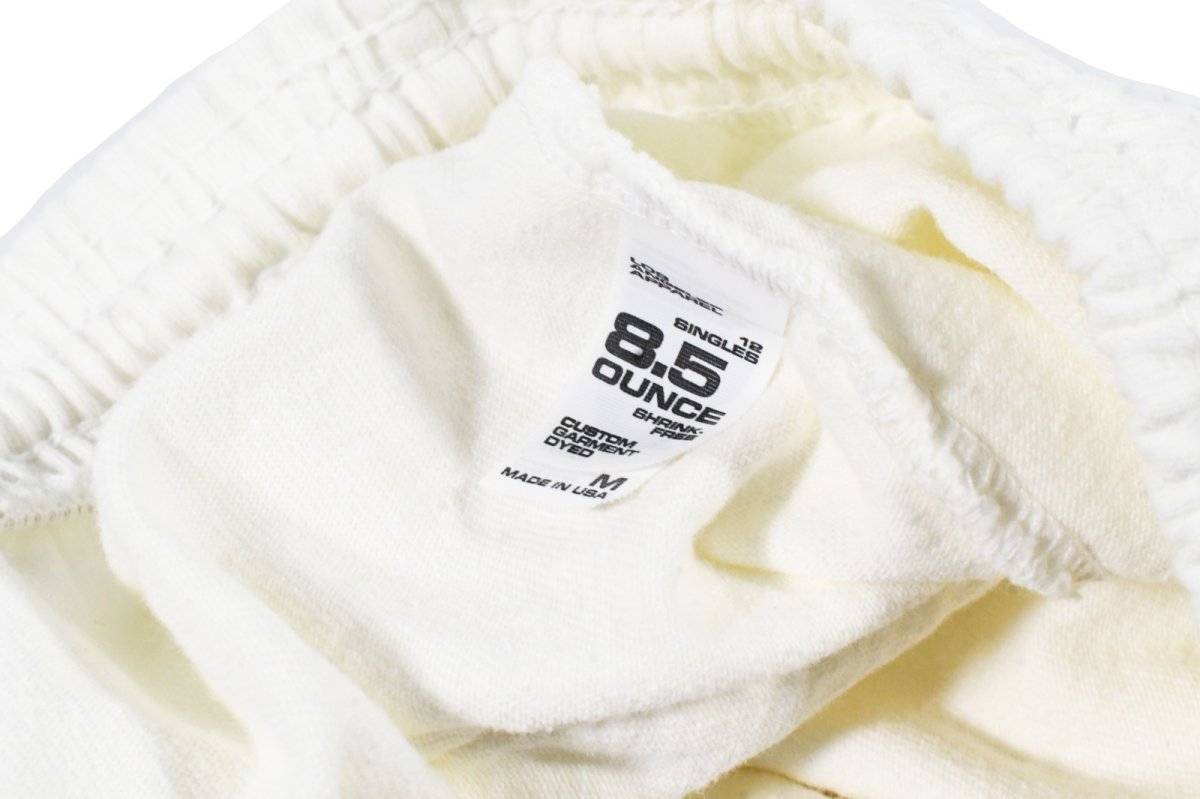 画像4: Los Angeles Apparel 8.5oz Wide Leg Jersey Pants Off White ロサンゼルス アパレル (4)