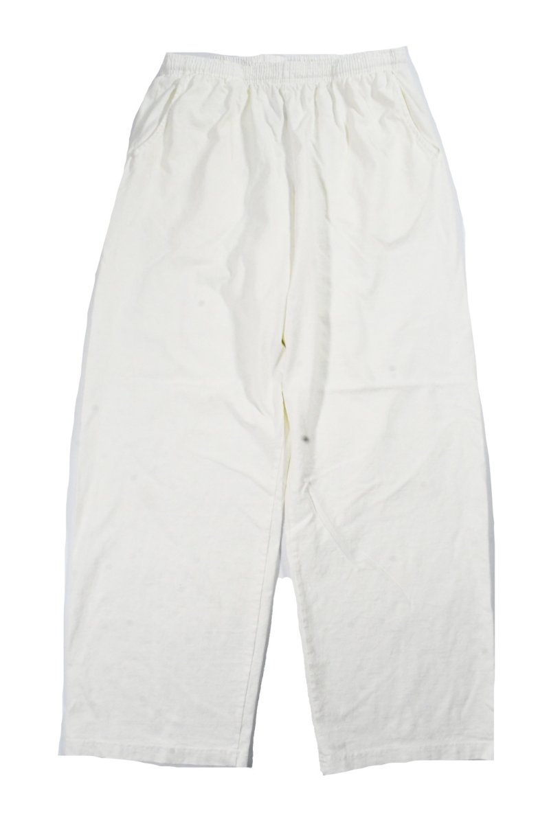 画像1: Los Angeles Apparel 8.5oz Wide Leg Jersey Pants Off White ロサンゼルス アパレル (1)