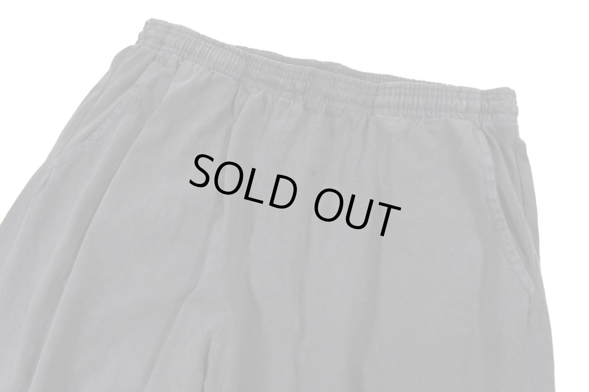 画像2: Los Angeles Apparel 8.5oz Wide Leg Jersey Pants Dolphin Blue ロサンゼルス アパレル (2)