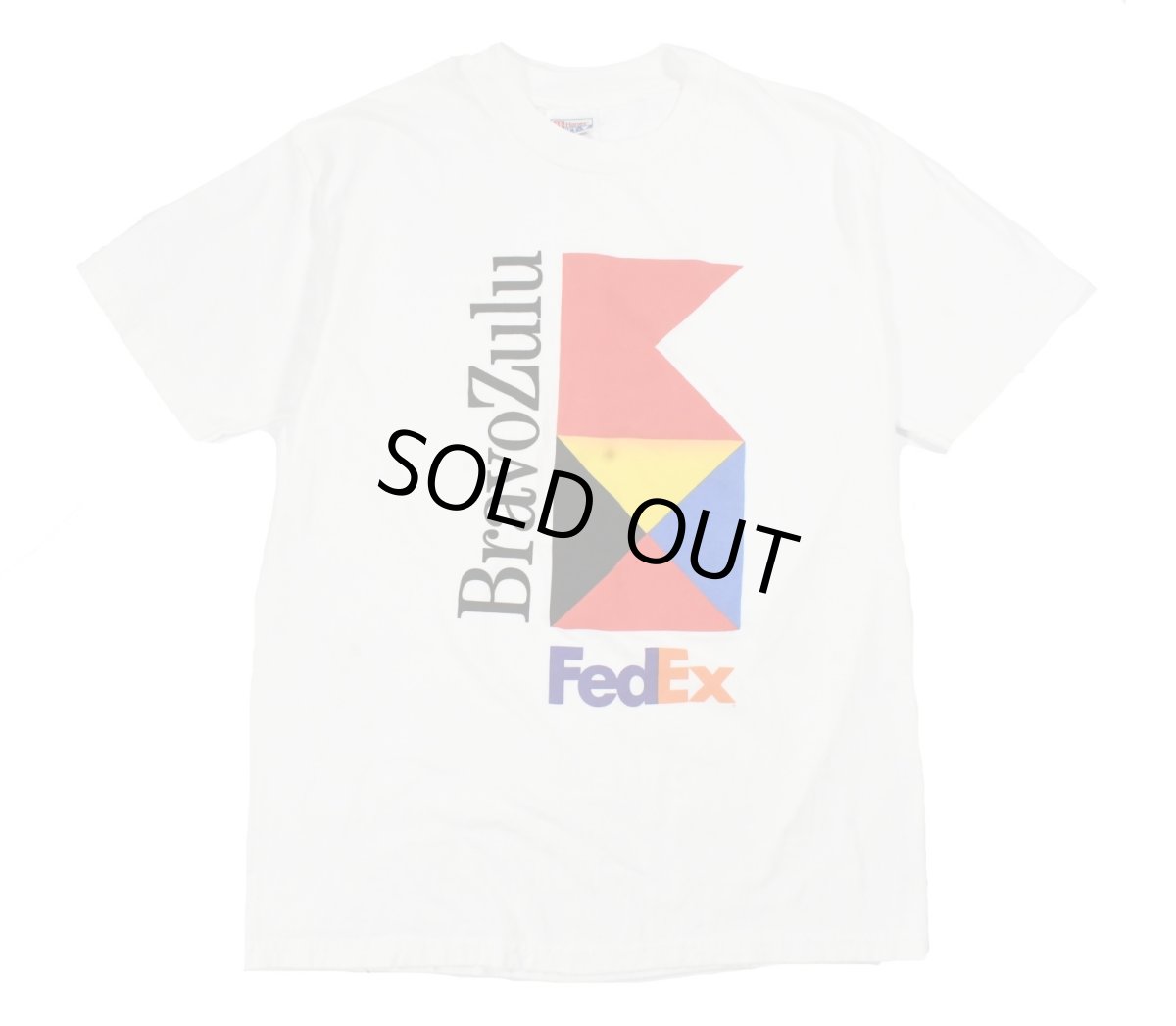 画像1: Used Corporate S/S Print Tee "FedEx" (1)