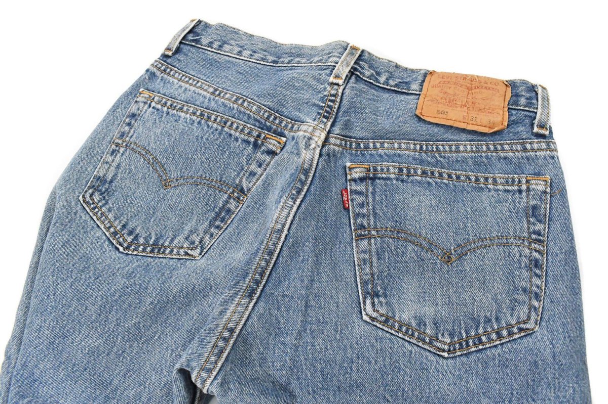 画像4: 90s Used Levi's 501 Denim Pants made in USA リーバイス (4)