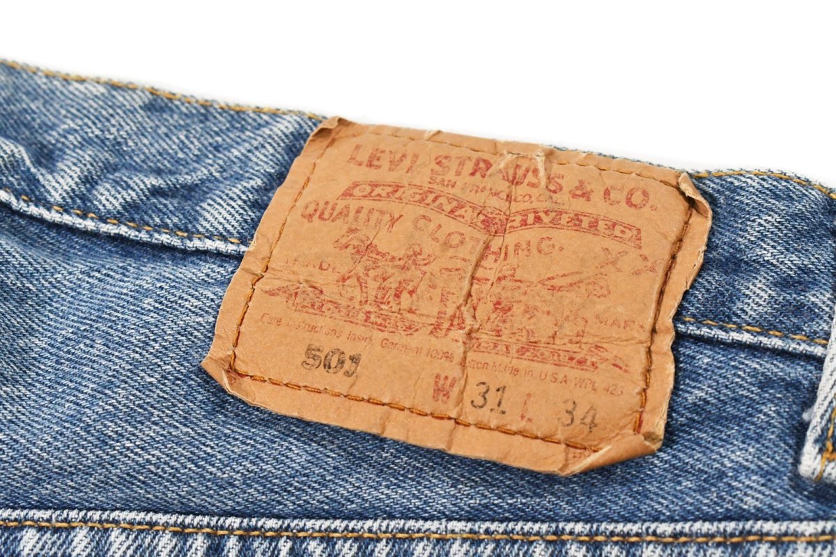 画像5: 90s Used Levi's 501 Denim Pants made in USA リーバイス (5)