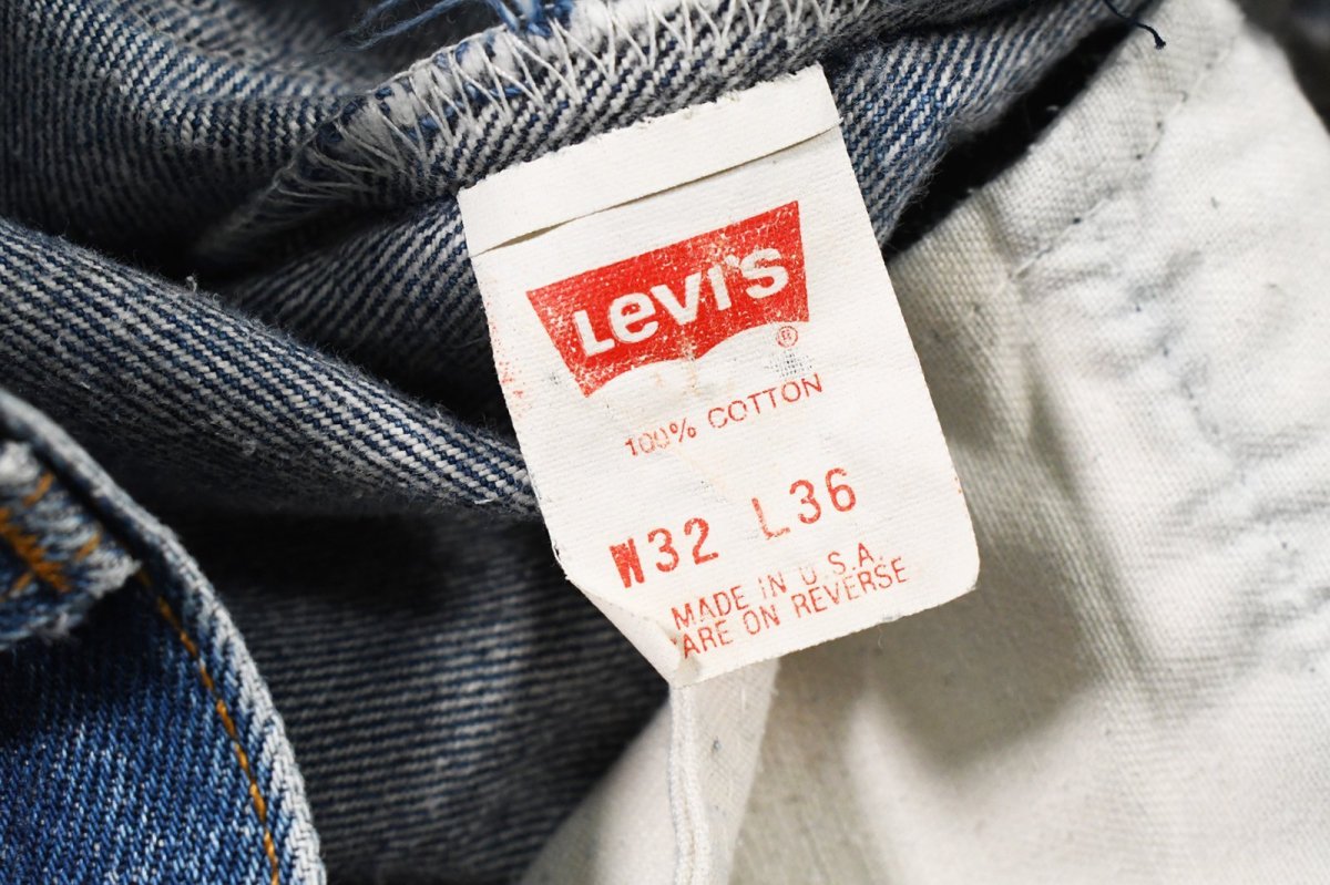 画像6: 89' Used Levi's 501 Denim Pants made in USA リーバイス (6)