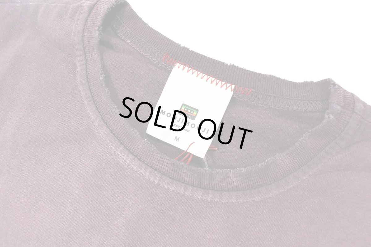 画像3: MOOJI MOOJI US Oversize Crop T-Shirt Plum (3)
