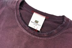 画像3: MOOJI MOOJI US Oversize Crop T-Shirt Plum (3)