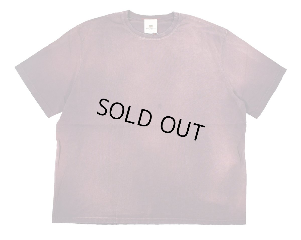 画像1: MOOJI MOOJI US Oversize Crop T-Shirt Plum (1)