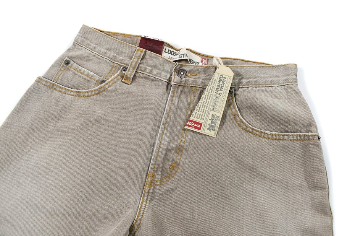 画像3: 00s Deadstock Levi's 569 Denim Pants #3884 リーバイス (3)