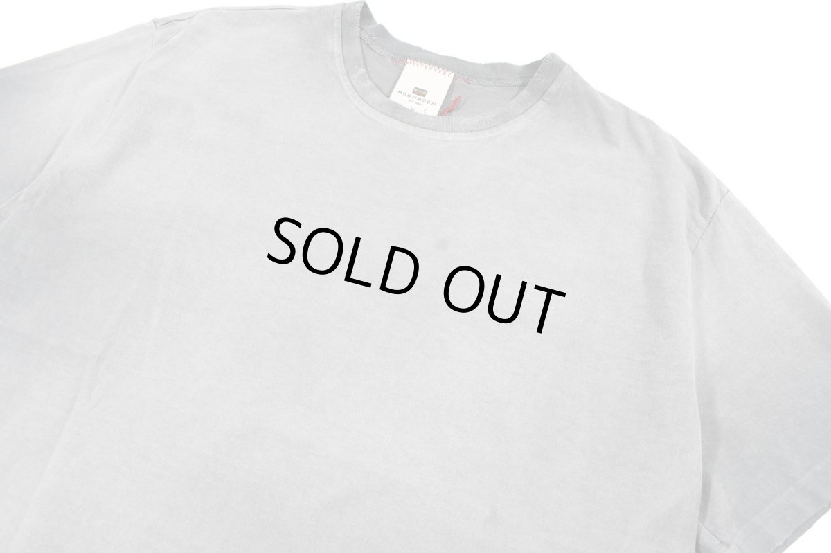 画像2: MOOJI MOOJI US Oversize Crop T-Shirt Aged Grey (2)
