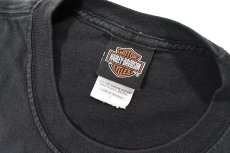 画像3: Used Harley-Davidson S/S Print Tee Black made in USA (3)