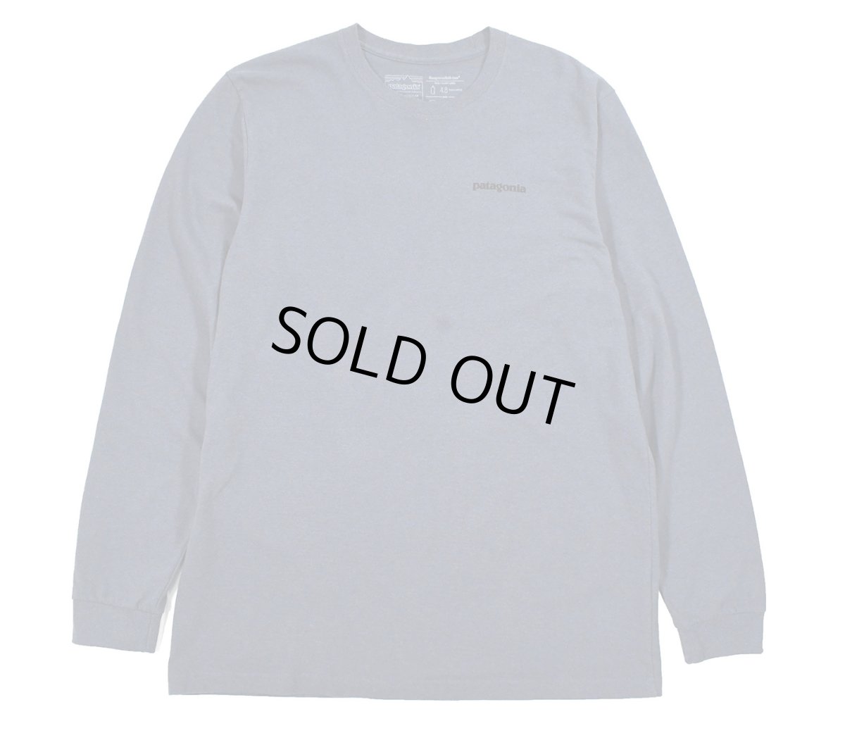 画像1: Used patagonia L/S Print Tee Navy (1)