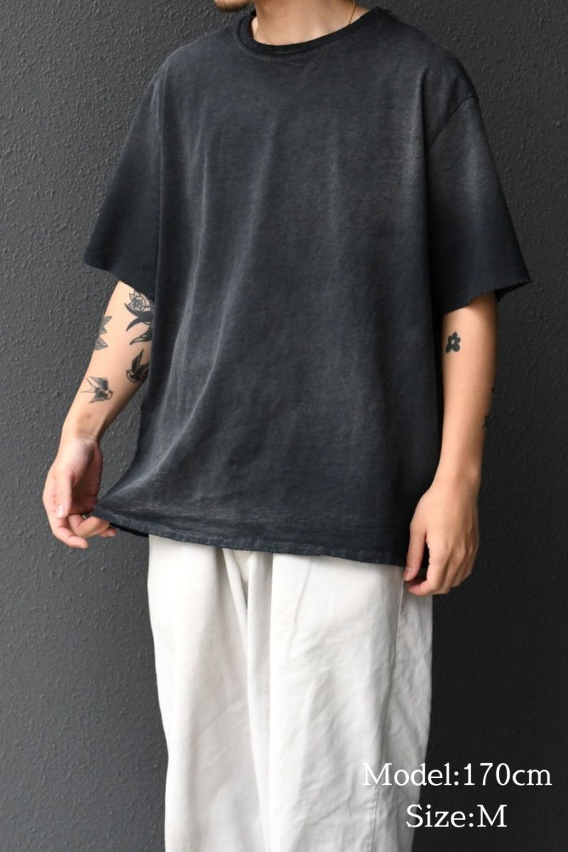 画像7: MOOJI MOOJI US Single Stitched T-Shirt Aged Black (7)