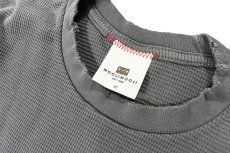 画像4: MOOJI MOOJI US Waffle Thermal Shirt Aged Taupe Grey (4)