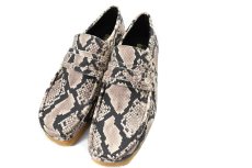 画像3: Clarks Wallabee Loafer Grey Snake Leather クラークス (3)