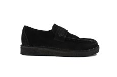 画像2: Clarks Nomad Loafer Black Suede クラークス (2)