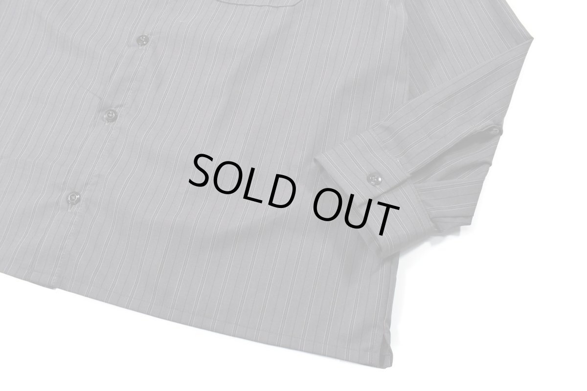 画像3: Red Kap Customize L/S Work Shirt Charcoal/Blue/White Stripe (3)