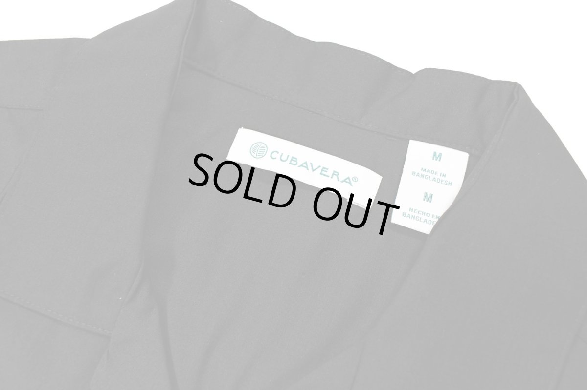 画像4: Cubavera Short Sleeve Guayabera Shirt Black キューバベラ (4)