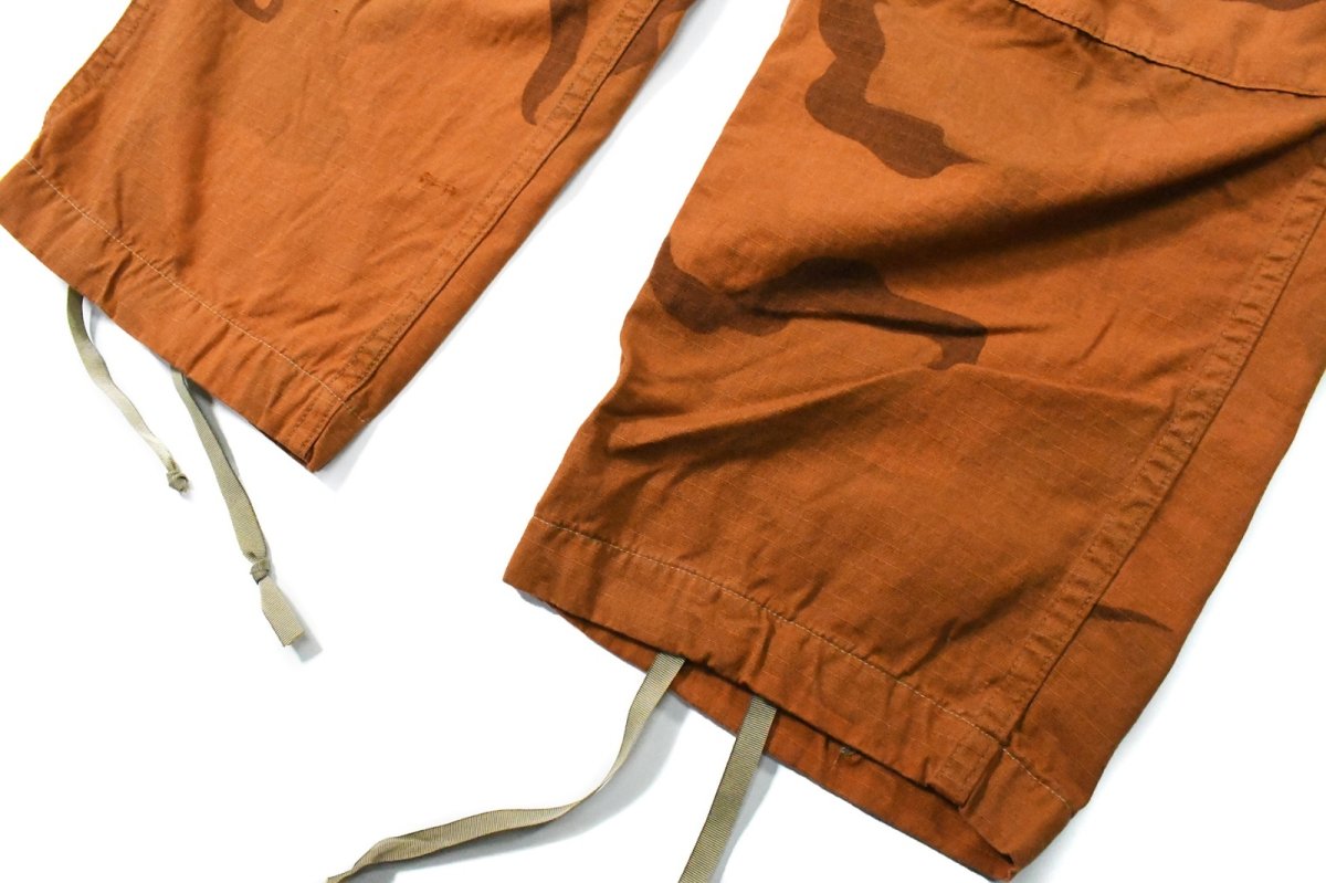 画像3: Deadstock Us Army Over Dye Combat Trouser 3C Desert Camo Orange (3)