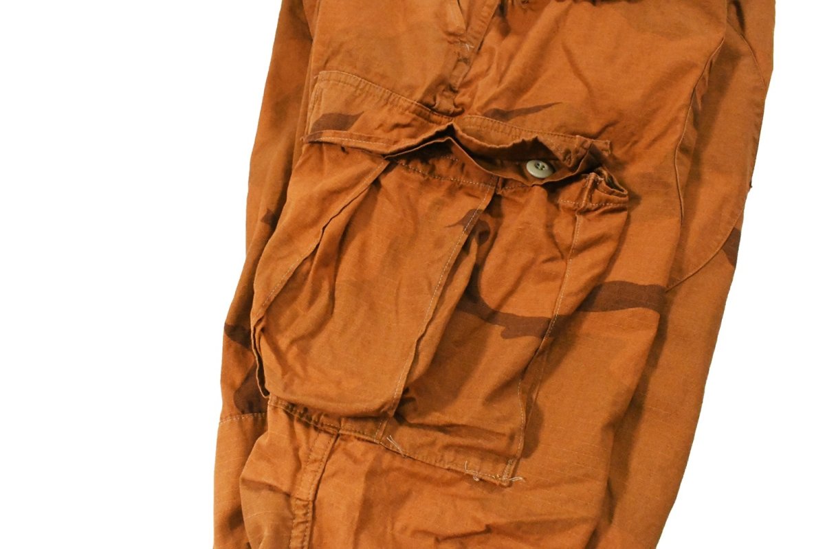画像5: Deadstock Us Army Over Dye Combat Trouser 3C Desert Camo Orange (5)