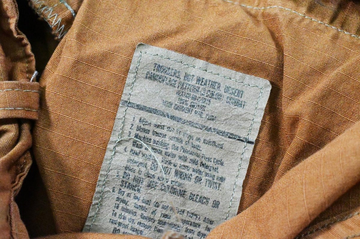 画像7: Deadstock Us Army Over Dye Combat Trouser 3C Desert Camo Orange (7)