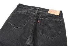 画像4: 99' Used Levi's 501 Denim Pants Black made in USA リーバイス (4)