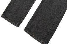 画像3: 88' Deadstock Levi's 501 Denim Pants Black made in USA リーバイス (3)