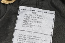 画像6: Used US Army M-65 Filed Parka Mods Coat Over Dye Black シェルのみ (6)