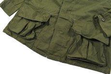 画像4: Used Us Military Non Rip Poplin Jungle Fatigue Jacket (4)