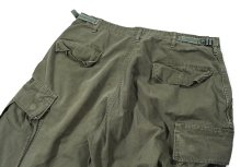 画像4: 60s Used Us Army Cotton Poplin Ripstop Jungle Fatigue Pants Olive (4)