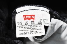 画像7: 99' Used Levi's 501 Denim Pants Black made in USA リーバイス (7)