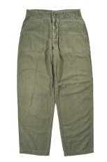 画像1: 70s Used Us Army OG-107 Cotton Sateen Utility Trouser (1)