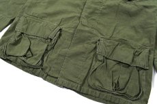 画像3: Used Us Military Ripstop Poplin Jungle Fatigue Jacket (3)