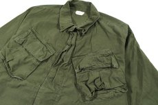 画像2: Used Us Military Ripstop Poplin Jungle Fatigue Jacket (2)