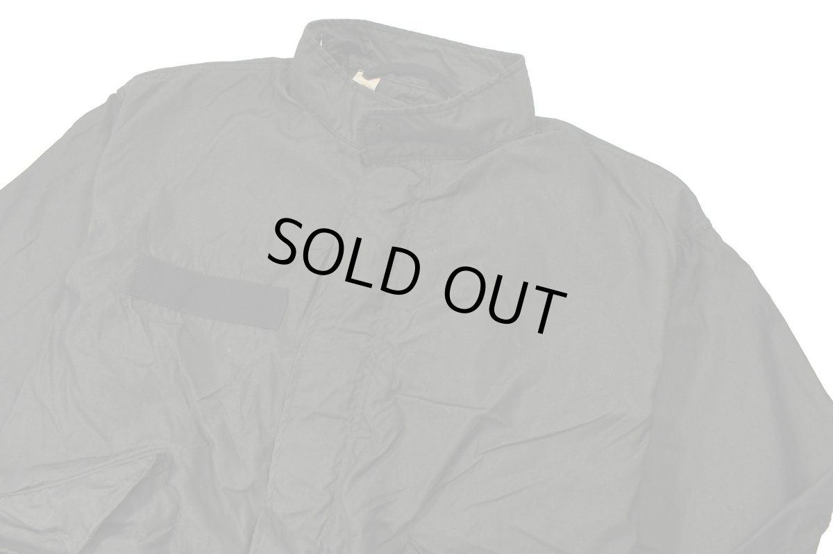 画像2: Used US Army M-65 Filed Parka Mods Coat Over Dye Black シェルのみ (2)