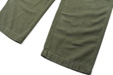 画像3: 70s Used Us Army OG-107 Cotton Sateen Utility Trouser (3)