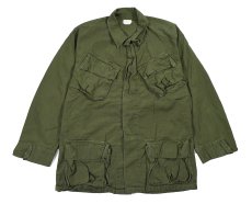 画像1: Used Us Military Ripstop Poplin Jungle Fatigue Jacket (1)