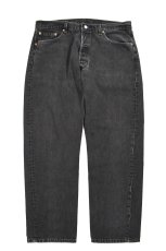 画像1: 99' Used Levi's 501 Denim Pants Black made in USA リーバイス (1)