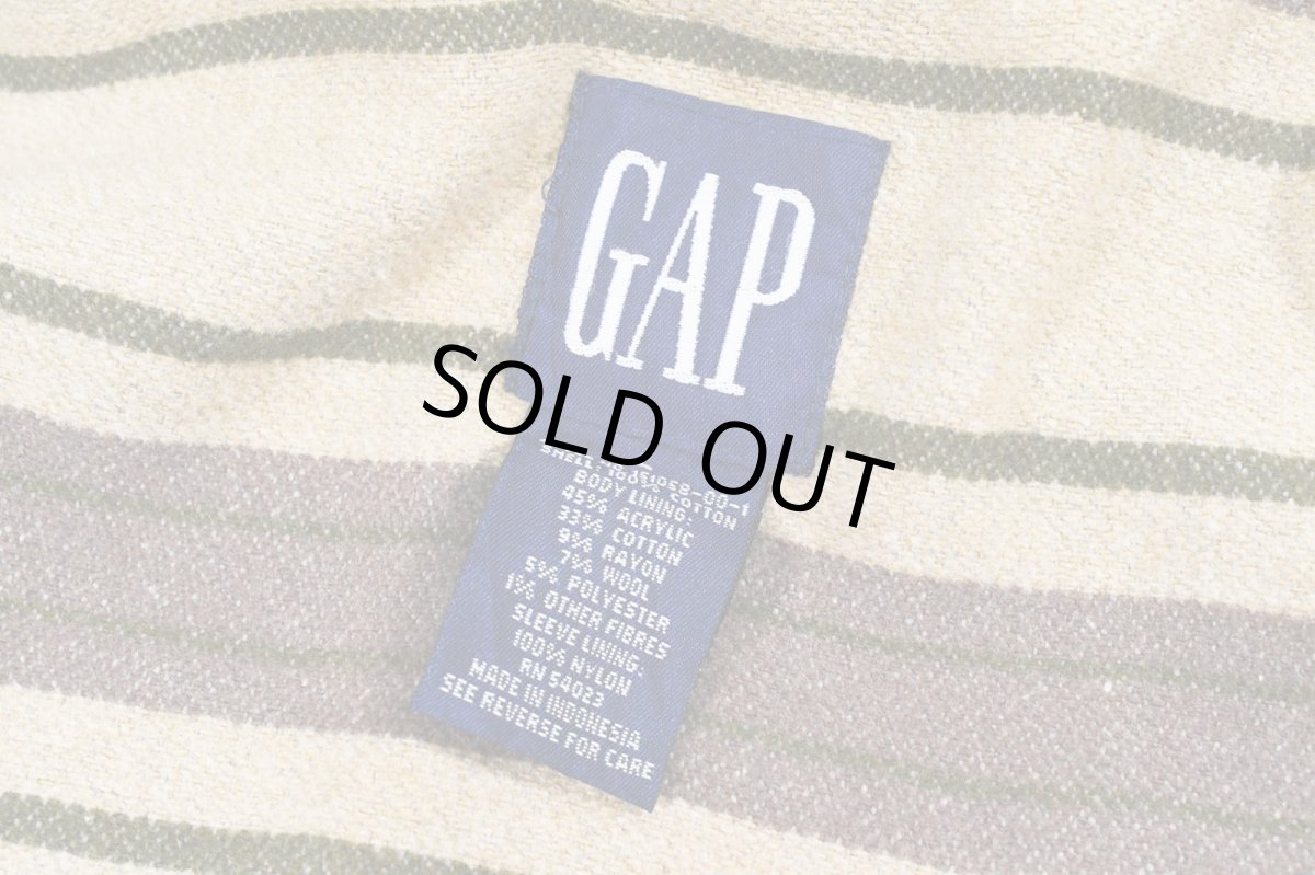 画像4: Used Gap Blanket lined Denim Jacket (4)