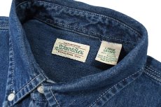 画像4: Used St John's Bay Denim B/D Shirt (4)