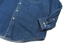 画像3: Used St John's Bay Denim B/D Shirt (3)