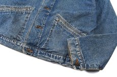 画像3: Used Gap Blanket lined Denim Jacket  (3)