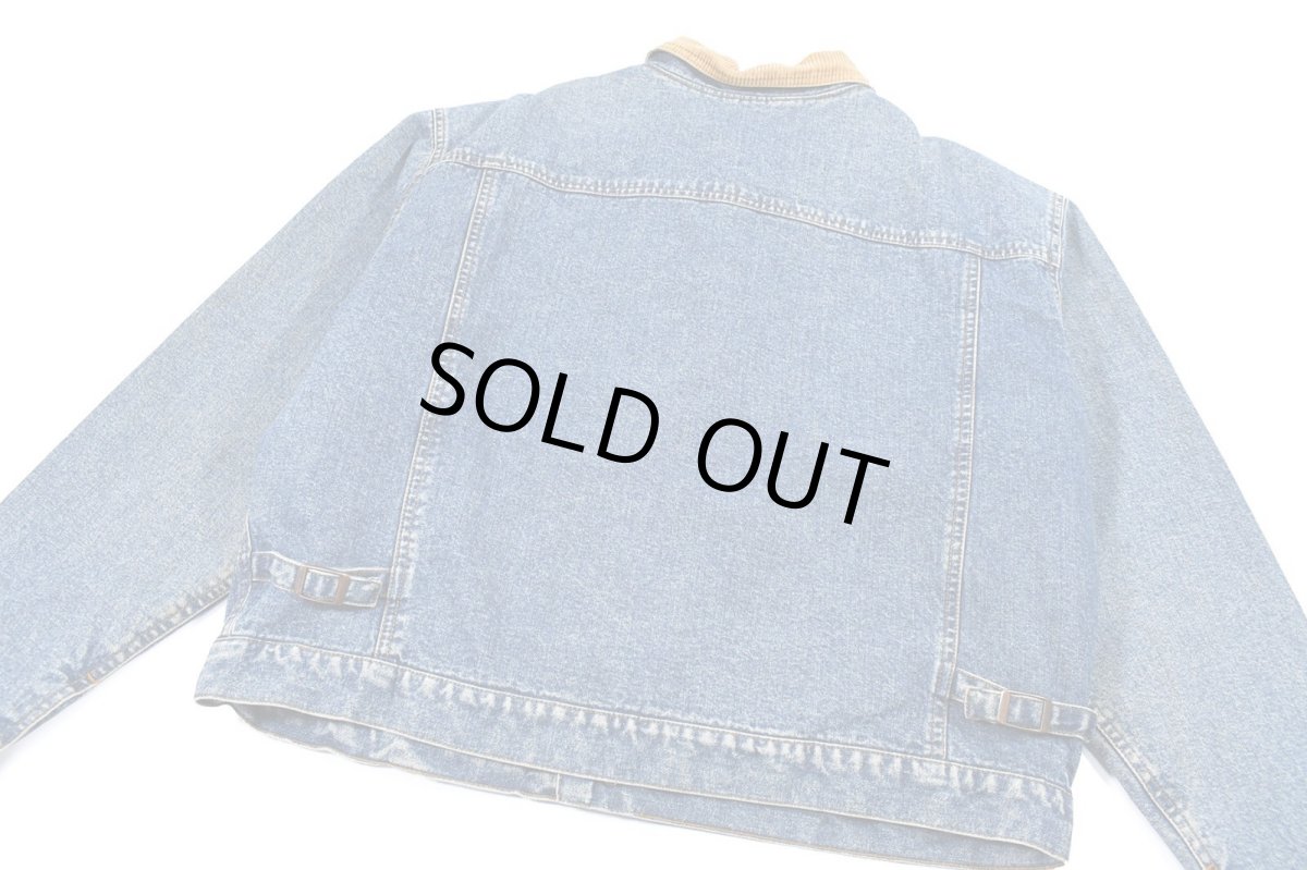 画像6: Used Gap Blanket lined Denim Jacket (6)