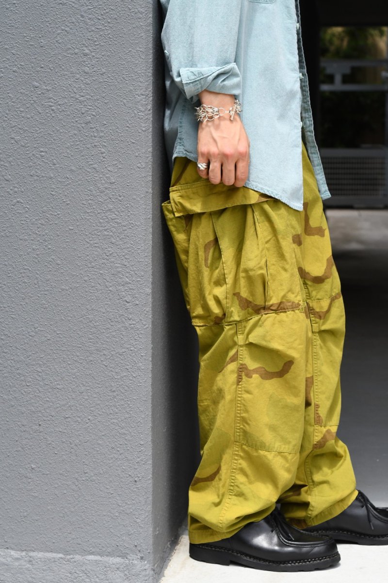 画像9: Deadstock Us Army Over Dye Combat Trouser 3C Desert Camo Yellow (9)