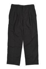 画像1: Red Kap PT38 Pleated Twill Slacks Black (1)