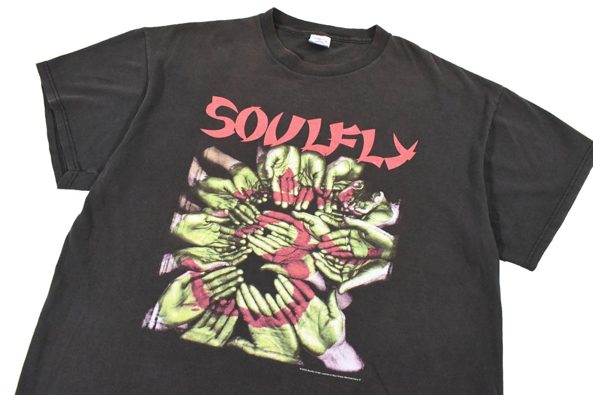 画像2: Used Musician Print Tee "Soulfly" (2)