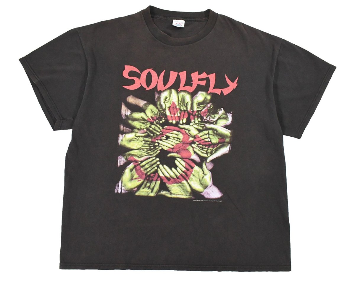 画像1: Used Musician Print Tee "Soulfly" (1)