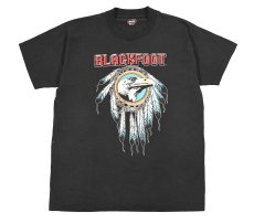 画像1: Used Musician Print Tee "Blackfoot" made in USA (1)