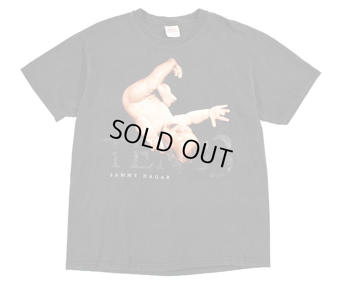 画像1: Used Musician Print Tee "Sammy Hagar" (1)