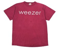 画像1: Used Musician Print Tee "Weezer" (1)