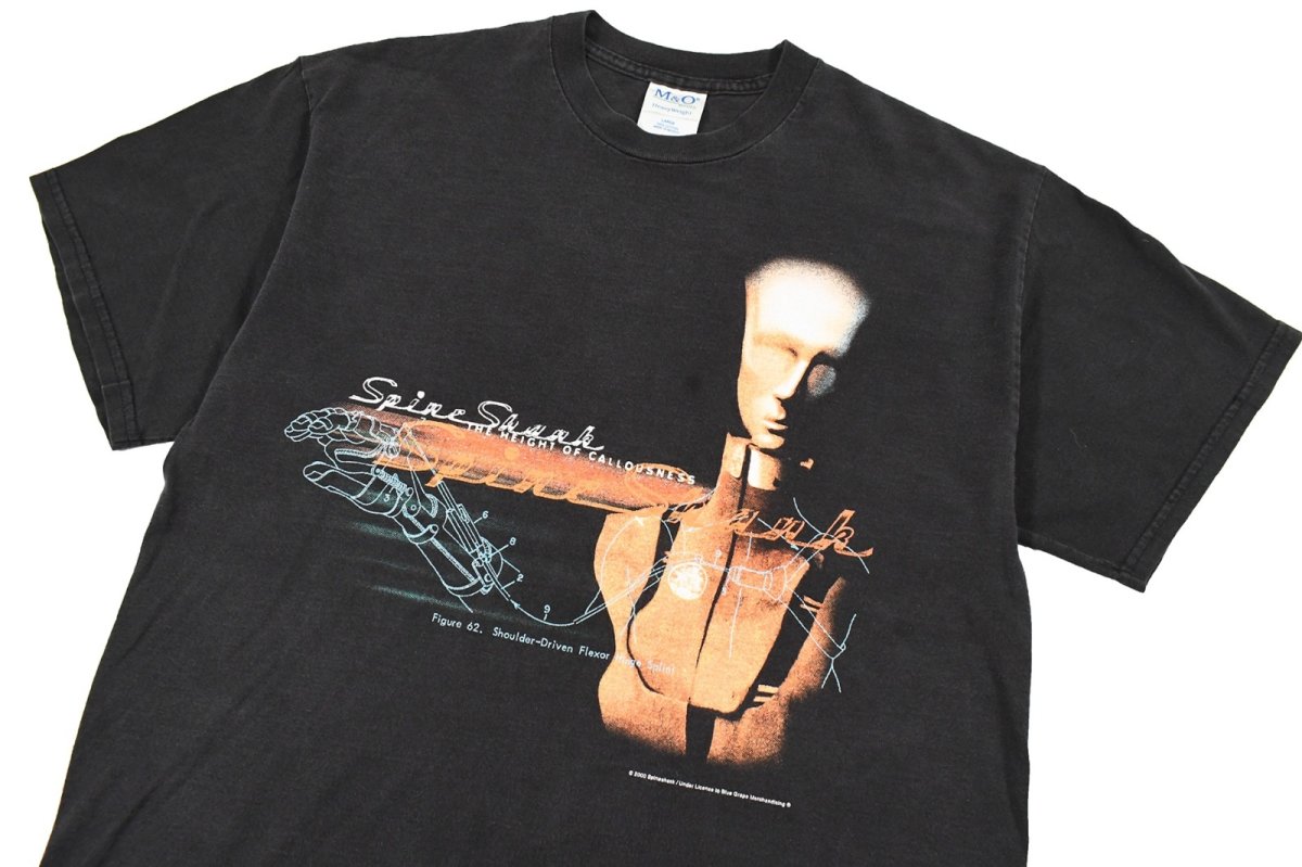 画像2: Used Musician Print Tee "Spineshank" (2)