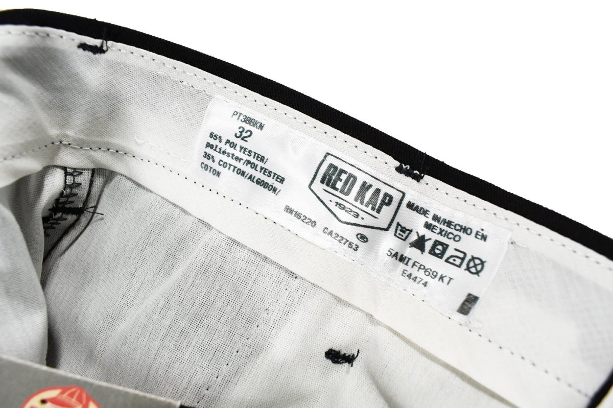 画像5: Red Kap PT38 Pleated Twill Slacks Black (5)